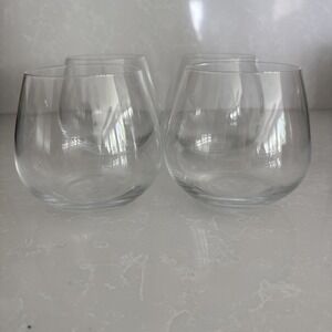 Schott Zwiesel Tritan Forte Crystal Brandy Tumbler Stemless Wine Glass Set Of 4